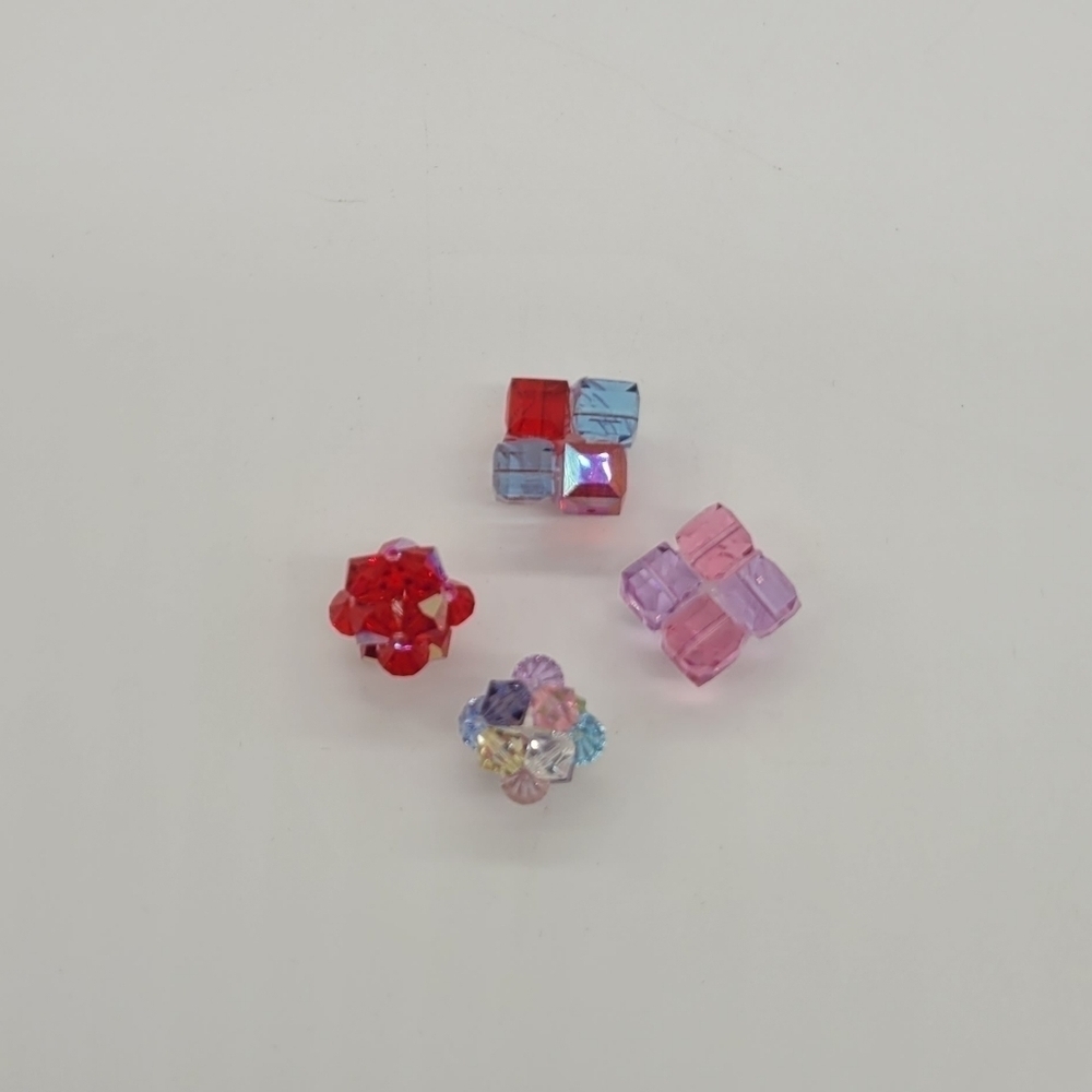 Crocs Jibbitz Charms 4pcs Swarovski Crystals​​​ - Picture 2 of 4